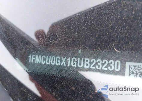 2016 Ford Escape Se из США, поврежденный, VIN 1FMCU0GX1GUB23230